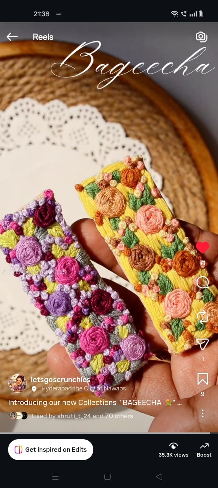 BAGEECHA - Exclusive Hand Embroidery