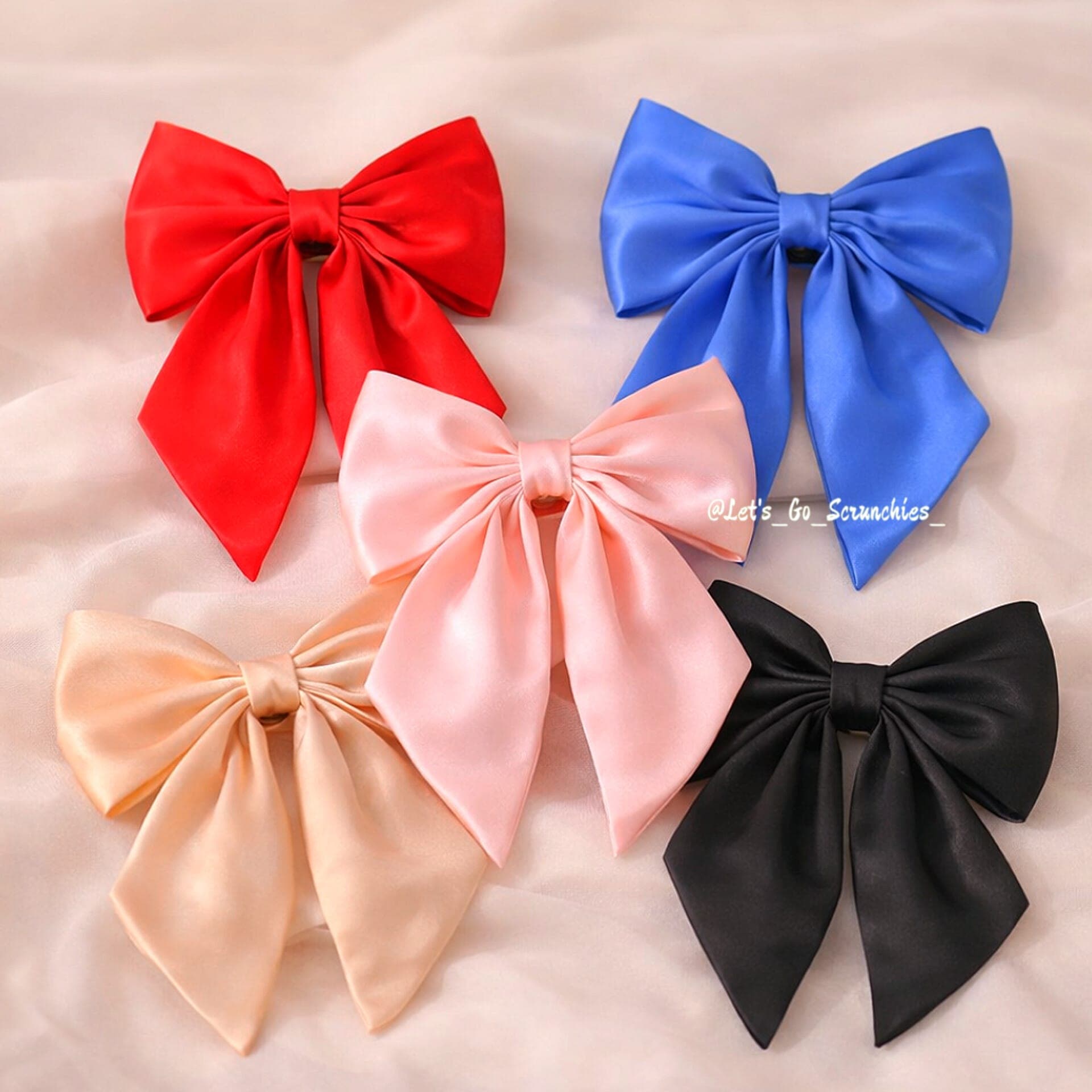 Signature Satin Bows 🌸